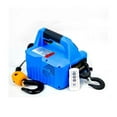 thumbnail image 1 of Portable Electric Winch,500KG 7.6M Portable Electric Winch Hand Winch Traction Block Electric Steel Wire Rope Lifting Hoist Towing Rope ,Powerful Pulling Performance, 1 of 6