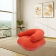 thumbnail image 6 of deevoka Inflatable Lounge Chair Adults Inflatable Lounger for Travel Garden Backyard Red, 6 of 9
