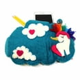 thumbnail image 2 of Global Groove GLG40007-01-900107 Handmade Felt Unicorn Shoulder Bag, 2 of 3