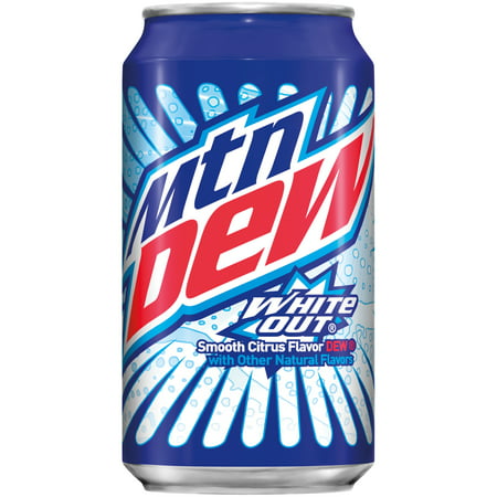 Mountain Dew White Out® Smooth Citrus Soda 12 fl. oz. Aluminum Can ...