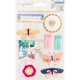 Maggie Holmes Flourish Standouts Layered Stickers-Accents W/Gold ...