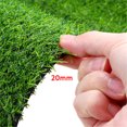 thumbnail image 2 of GOTGELIF Artificial Grass Turf 4.92x7.87FT Realistic Artificial Grass Rug 20mm Height Natural Looking Fake Grass Outdoor Rug for Garden Lawn Landscape Indoor Outdoor, 2 of 12