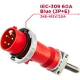 thumbnail image 5 of CyberPower 3-Phase Switched Metered-By-Outlet PDU with IEC-309 20A Red (3P+N+E) Cord, 5 of 5