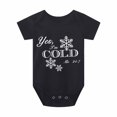 thumbnail image 1 of Body De Bebé Canastilla Onesies Para Niños Pequeños Niñas Niños Camiseta De Manga Corta Con Estampado De Letras Mono Mameluco Negro Odeerbi LM103-6318, 1 of 7