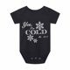 thumbnail image 1 of Body De Bebé Canastilla Onesies Para Niños Pequeños Niñas Niños Camiseta De Manga Corta Con Estampado De Letras Mono Mameluco Negro Odeerbi LM103-6316, 1 of 7