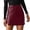 Black, variant on Bibifish Womens Skirts Faux Leather Pencil Mini Skirts Solid Color Elegant Trendy Pu Slit Split Bodycon Shorts Skirts For Ladies