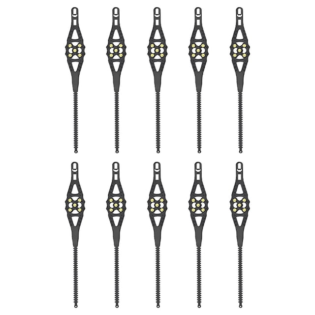 maskred Efficient Snow Tire Chains Increase Traction Reliable Easy To Install ABS Snow Chains For Cars 10-pack black