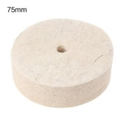 JUNTEX Buffing Pad Polishing Wheel for Bench Grinder/Bench Buffer 75mm/100mm/125mm