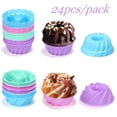thumbnail image 2 of To encounter 45 Pieces Silicone Bakeware Set, BPA Free Silicone Baking Pans, Nonstick Silicone Baking Molds for Cake, Bread and Cupcake, with Measuring Cups and Spoons Set, Light Grey, 2 of 8