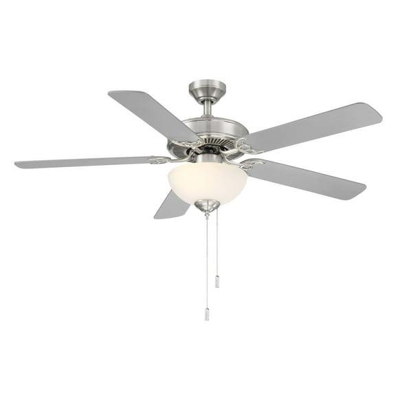 Wind River Ceiling Fans WR1423SB 52 in. Dalton Uni Pack Ceiling Fan, Nickel & Oiled Bronze
