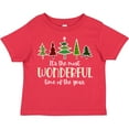 thumbnail image 3 of Inktastic Its the Most Wonderful Time of the Year Christmas Trees Boys or Girls Toddler T-Shirt, 3 of 5