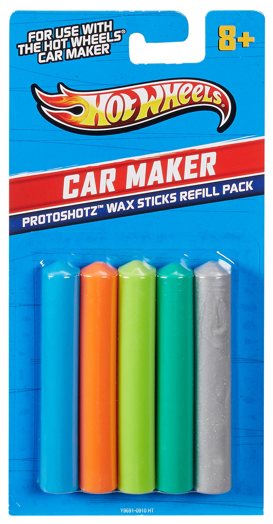 hot wheels car maker wax sticks