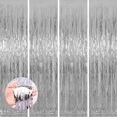 thumbnail image 1 of Cortina de lámina metálica Backdrop Keyali, paquete de 4 unidades, 100 x 253 cm, 1 of 7