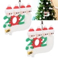 thumbnail image 1 of Tree Hanging Ornaments, Tree Hanging Pendant, Lovely Patterns 2Pcs Exquisite Special Elements R for Christmas Tree Gift Family Holiday Decor Family and Friends #1,#2,#3,#4,#5, 1 of 8