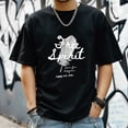 thumbnail image 3 of Men's Short Sleeve Graphic T shirt Collection Summer New Fashion Trend Sports Shirt, 3 of 5