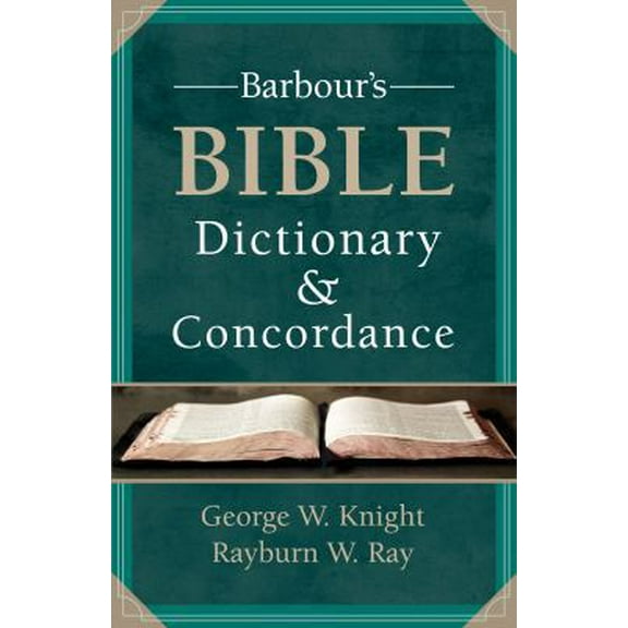 Pre-Owned Barbour's Bible Dictionary and Concordance (Paperback) 1683222989 9781683222989