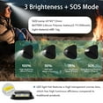 thumbnail image 3 of HOMEYA Beanie Hat with Light Built in,Rechargeable Winter Warm Knitted Headlamp Caps,Gift for Men Dads Husband,Black, 3 of 8