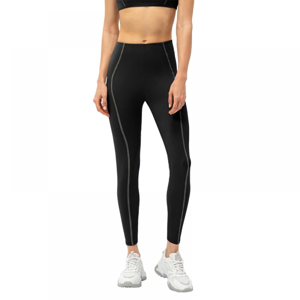 Women's Ultra Soft High Waisted Seamless Leggings Tummy Control Yoga Pants  - Walmart.com