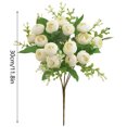 thumbnail image 3 of Toimothcn Realistic Flower Bouquet For Home Lifesize Faux Floral Arrangements For Living Room Wedding And, 3 of 5