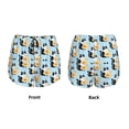 thumbnail image 3 of Daiia FUNNY CAT IS DRINKING WATER Pattern Women's 2 in 1 Running Shorts - Lightweight Athletic Workout Gym Yoga Shorts Liner with Phone Pockets-Large, 3 of 7