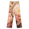 thumbnail image 3 of Flower Pajama Pants Comfortable Elastic Waist Pajamas Fashion Sleepwear Bottoms Plus Size Homewear, 3 of 6