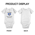 thumbnail image 3 of I'm Proof Mommy Can't Resist Kosovar Guys Baby Bodysuit Newborn Clothes Outfits (White, 6-12 Months), 3 of 5