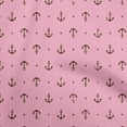 thumbnail image 1 of oneOone Polyester Lycra Rose Pink Fabric Nautical Craft Projects Decor Fabric Printed By The Yard 56 Inch Wide, 1 of 6