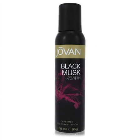 Black Musk by Jovan for Women - 5 oz Deodorant Spray