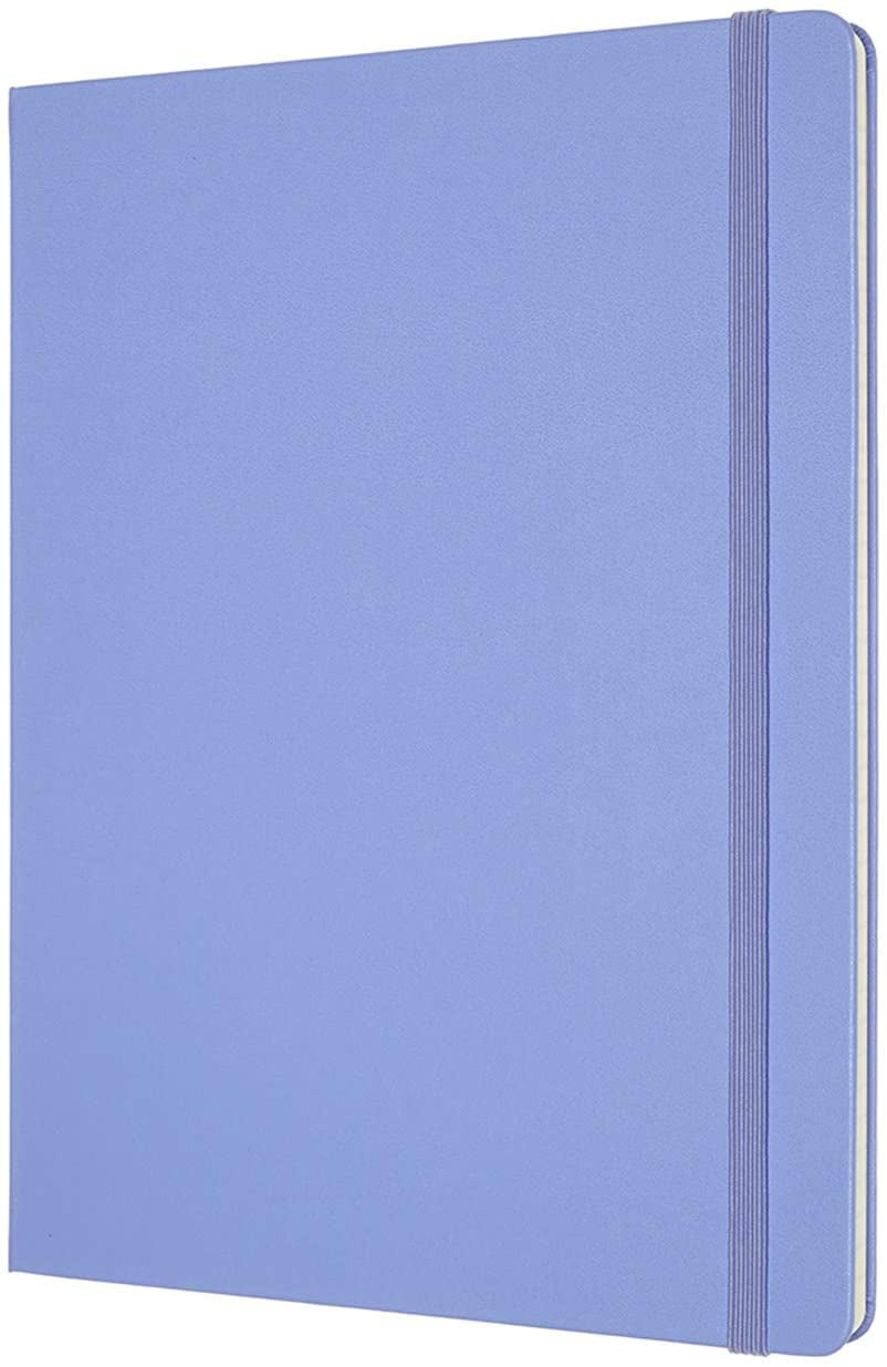 192 Pages XL 7.5 x 9.5 Hydrangea Blue Moleskine Classic Notebook Hard Cover Ruled/Lined 