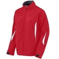 thumbnail image 2 of Augusta XS Ladies Revolution Jacket Red/White 4902, 2 of 2