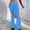 Blue, variant on Zorckvet Womens Leggings Tummy Control Flare Yoga Workout Womens Athletic Leggings