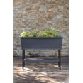 thumbnail image 2 of Keter Alfresco Raised Garden Bed with Self-Watering System, 44" x 18" x 33", Gray, 2 of 18