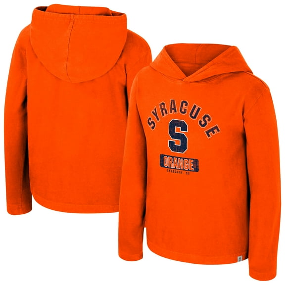 Youth Colosseum  Orange Syracuse Orange Simoleans Washed Hoodie