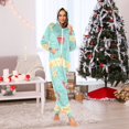 thumbnail image 7 of FORMRS Onesies Pajama for Adults Unisex Hoodie Winter Jumpsuit One Piece Sleepwear, Sizes S-2XL, Blue Beach Pattern, 7 of 7