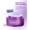 thumbnail image 4 of MySmile PAP+ Teeth Whitening Powder, Tooth Powder Purple Color Corrector Remove Tooth Stains, Cavity Prevention Little Foam for Cleaning Tooth Fresh Breath Alternative Fluoride Free Toothpaste, 4 of 6
