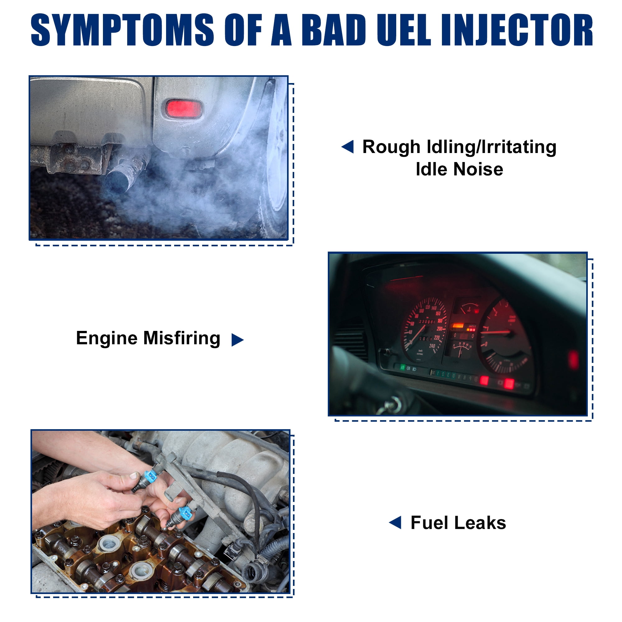 Fuel System Injecteur De Carburant 4 Pièces 23250-24010 2325024010