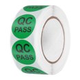 thumbnail image 1 of Uxcell 1Roll 500Pcs QC Pass Labels, 1 Inch Inventory Quality Control Stickers, 1 of 1