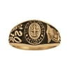 Personalized Women's Class Ring available in Valadium Stainless Steel