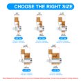thumbnail image 4 of 1-1/2 Inch Cabinet Locks with Key, Cam Replacement Lock Cylinder Toolbox Lock Keyed Alike, Silver 3 Pack, 4 of 8