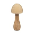 thumbnail image 2 of Home Decor Mushroom Sculpture for Shelf Decor or Coffee Table Decor - Decorative Ornaments for Living Room, Bathroom or Office Decor - Modern Room Accent Statue for Any Space, 8", Ivory, 2 of 11