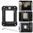 thumbnail image 1 of Protector de marco de corrección de flexión de CPU LGA1700-BCF Gen 12 para Intel (negro) Likrtyny Para estrenar, 1 of 9