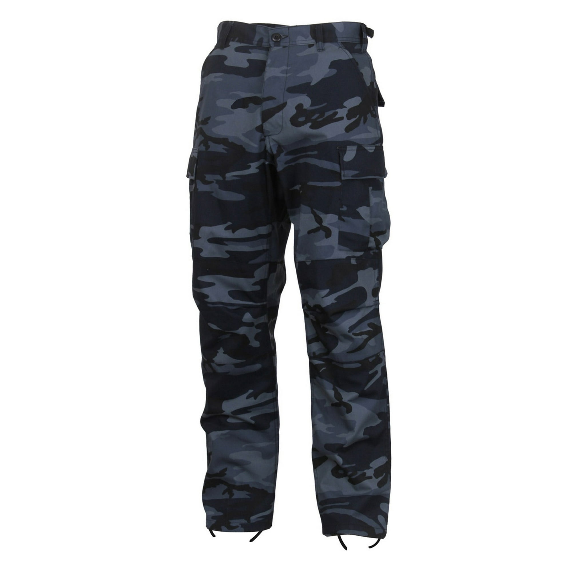 Rothco Couleur Camo Tactique BDU Pantalon S Minuit Bleu Camo Walmart
