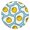 Breakfast, variant on Tablecloth Geometric Mandala Design Waterproof Elastic Round Cover with Back for Spiritual Healing Spaces