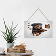 thumbnail image 6 of Rottweiler Dog Hanging Wood Sign Home Decorative, Dog Decor, Funny Dog Sign, Home Wall Decor, Rustic Door Hanger, Gift for Dog Lovers, Pet Lovers,Pet Owners 10x16 inches, 6 of 8