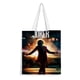 thumbnail image 1 of Joker Movie Bolso de tela con estampado de lienzo para mujer, bolsa de compras reutilizable y estética, con cremallera interior, regalo para mujer,38*45cm., 1 of 6