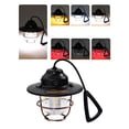 thumbnail image 3 of Linterna LED para acampar, iluminación , 7 modos de lámpara, lámpara colgante IPX4, luces para acampar resistentes para jardín, terraza al Negro Sunnimix Luces de la linterna, 3 of 8