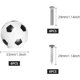 thumbnail image 2 of 6 st Kids knoppar och handtag, fotboll lådor knoppar, Möbler De, 2 of 5