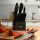 thumbnail image 5 of Juego de Cuchillos de Cocina hecef de 15 Piezas con Bloque de Madera - Acero de Alto Carbono, Negro, 5 of 11
