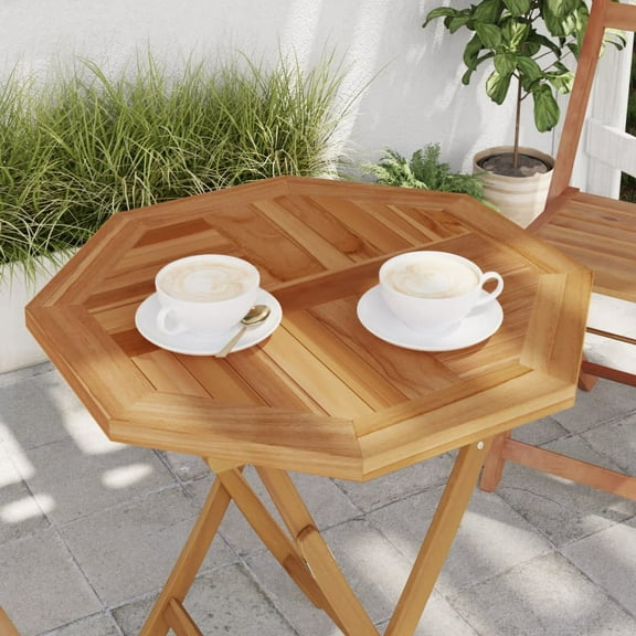 vidaXL Table Top Natural Teak Solid teak wood Medium Durable Table Top