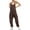 Coffee, variant on Maternity Jumpsuit,Oversized Jumpsuit Maternity & Postpartum,Wide Leg With Pockets